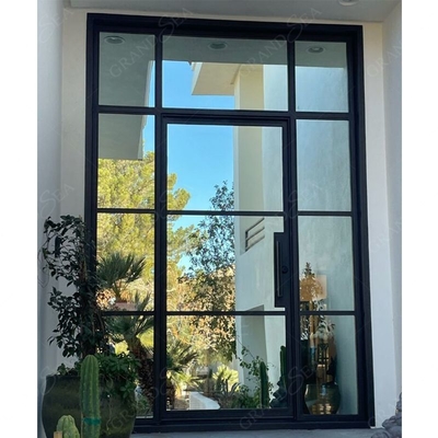 Latest Modern Screen Custom Turkey Price Room French Cast Iron Oven Door  Wrought Iron Internal French Door for Houses