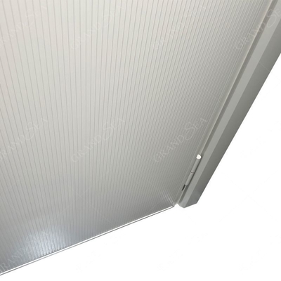 GRANDSEA Modern Pure White Color Warm Cream Style House Main Front High Security Stainless Steel Entry Door