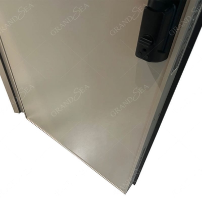 GRANDSEA Modern Pure White Color Warm Cream Style House Main Front High Security Stainless Steel Entry Door