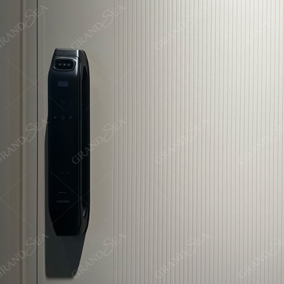 GRANDSEA Modern Pure White Color Warm Cream Style House Main Front High Security Stainless Steel Entry Door
