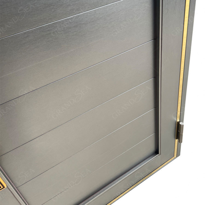 New Listed Modern Style Double Leaf Safety Emergency Exit Metal Door Fire Rated Strong Stainless Steel Door