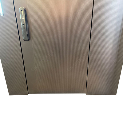 GRANDSEA Stainless Steel Solid Wood Armoured Security Door Exterior Invisible Hidden Steel Front Main Door