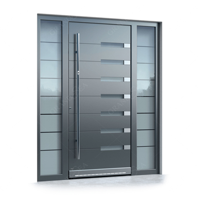 American Anti-Rust Bullet Proof Rotatable Exterior Front Villa Security 304 Stainless Steel Pivot Door