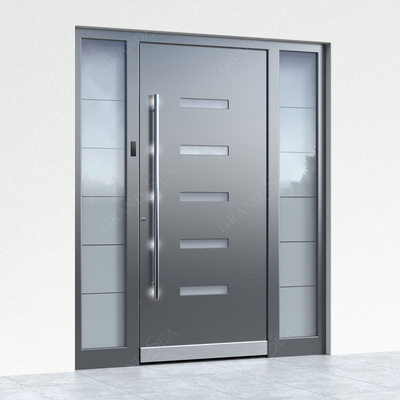 American Anti-Rust Bullet Proof Rotatable Exterior Front Villa Security 304 Stainless Steel Pivot Door