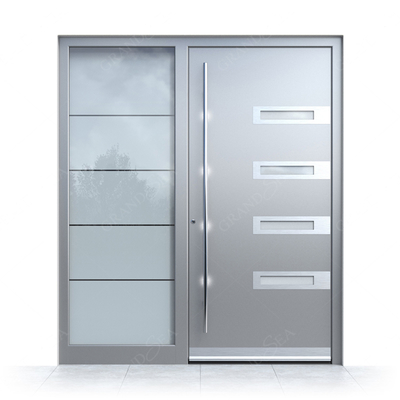American Anti-Rust Bullet Proof Rotatable Exterior Front Villa Security 304 Stainless Steel Pivot Door