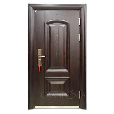 Iran Standard  Pre-hung  Carved square  Anti-explosion High Quality 5 Point Lock Steel Front Entrance Door