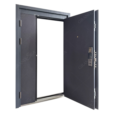 American  Style Luxury Design High Quality Low Price Single Double Exterior Security Steel Door Price