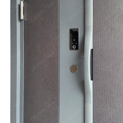 American  Style Luxury Design High Quality Low Price Single Double Exterior Security Steel Door Price