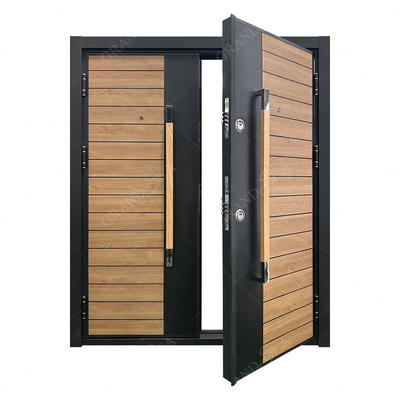 Grandsea Entrance Luxury Double Front Armored Steel Exterior Turkish Others Porta Security Door for Home