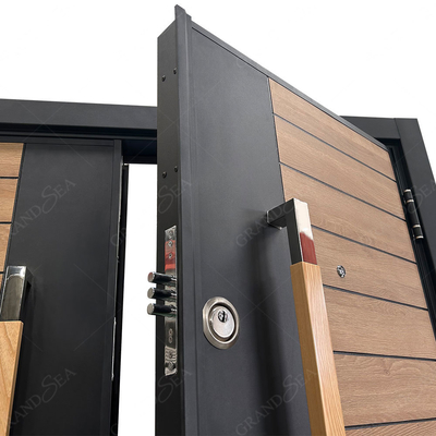 Grandsea Entrance Luxury Double Front Armored Steel Exterior Turkish Others Porta Security Door for Home