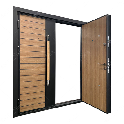 Turkish Main House Front Entry Exterior Safety Modern Steel Security Armored Turkey Door for Home