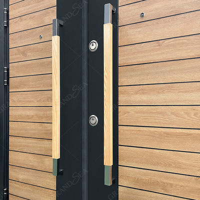 Turkish Main House Front Entry Exterior Safety Modern Steel Security Armored Turkey Door for Home