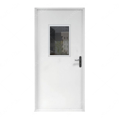 Sheet Metal Fire Rated Steel 60 90 Minutes Fire Resistant Door Double Leaf Safety Emergency Exit Metal Fire Rated Steel Door
