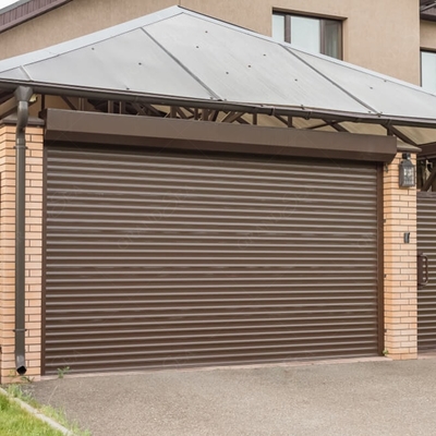 2025 Modern Automatic Industrial Sectional Pedestrian Door Good Price Bifold Garage Door Wholesale Electric Garage Door