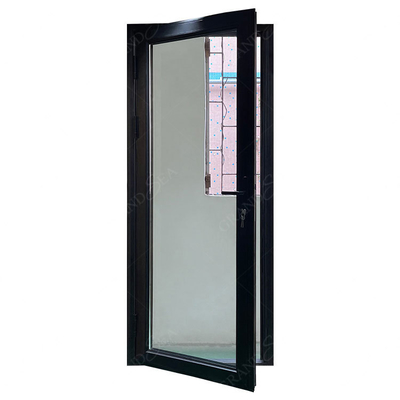 Good Sealing Performance Thermal Insulated Aluminum Swing Glass Door Hinged Single Double Doors French Style Front Casement Door