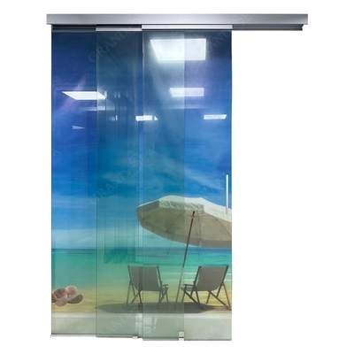 Narrow Frame  Aluminium Alloy Tempered Glass  Sliding Door Grandsea Factory Outlet  Balcony Door