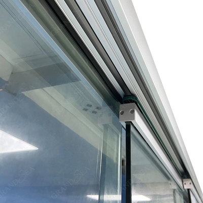 Narrow Frame  Aluminium Alloy Tempered Glass  Sliding Door Grandsea Factory Outlet  Balcony Door